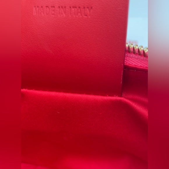 ❌SOLD❌$1490 NEW NWT Christian Louboutin Calfskin Loubi la Mini Pink Shoulder Bag - Picture 14 of 16